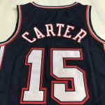 Maillot de Basket #15 Carter Nets 2006-07 authentique Marine